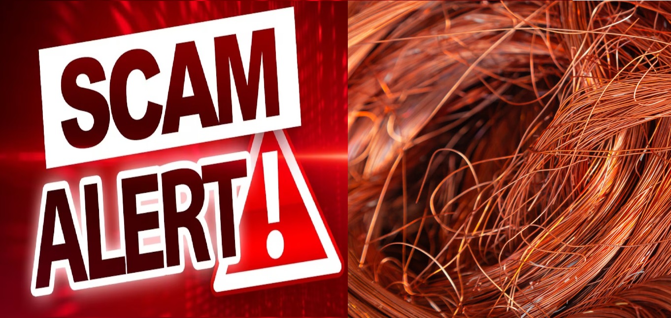 How I was scammed trying to buy Copper wire scrap