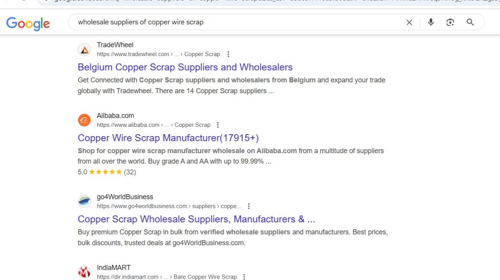 Copper Wire Scrap Scams