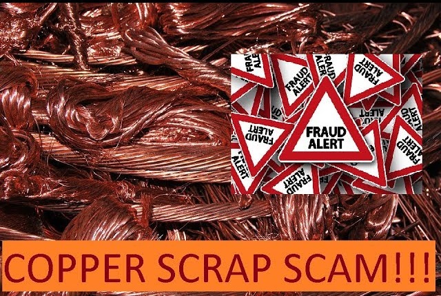 Copper Wire Scrap Scam in Africa